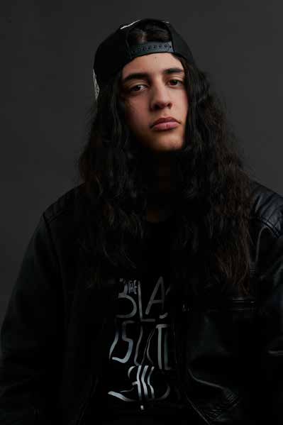 Retrato de los componentes de The Black-Suited Ladies